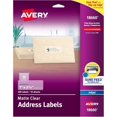 thumbnail image 1 of shiyou-Avery 18660 Matte Clear Easy Peel Address Labels, Inkjet, 1 x 2 5/8, 300/Pack, 1 of 4