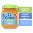 thumbnail image 3 of (6 pack) Gerber 1st Foods Organic for Baby Baby Food, Butternut Squash, 4 oz Jar, 3 of 17