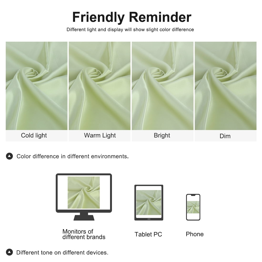 3 Pack 19 Momme Smooth Mulberry Silk Pillow Case Cover, Standard, Green