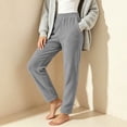 thumbnail image 5 of Kezqiaxn Sweat Pants for Womens Fashion Elastic Waist Warm Casual Trousers Womens Sweatpants Fall Winter Clothes, 5 of 7