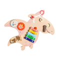 thumbnail image 3 of Siruishop Wall Busy Board Gear Activity Board for Coordination Concentration Preschool, 3 of 8