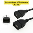 thumbnail image 2 of Câble Adaptateur Micro USB OTG Connecteur USB 2.0 pour Android Xiaomi Redmi Note 5 Samsung S6, 2 of 5