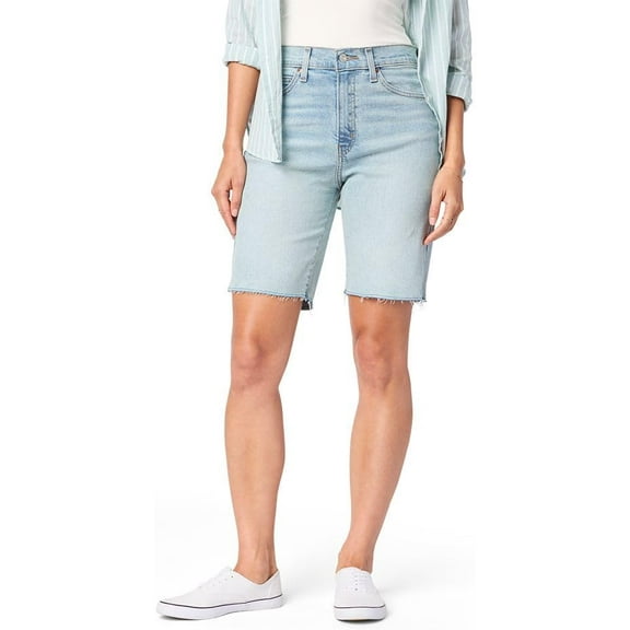 Levi Strauss Signature Gold Women's Heritage High Rise 9" Bermuda Short (Available in Plus Size)