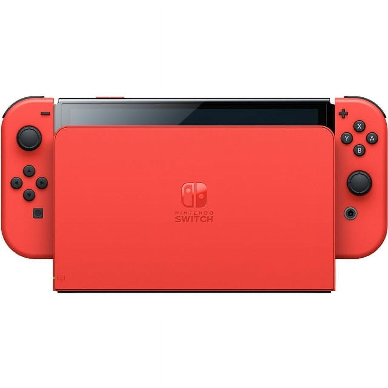 Nintendo Switch OLED Model - Red Edition Family Console with Super