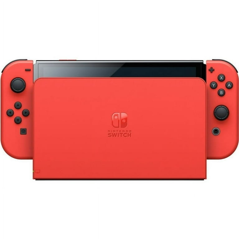 Nintendo Switch 本体 + Super Mario RPG Nintendo Switch OLED Model - Red Edition Family Console with Super