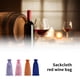 thumbnail image 3 of Injueey Bolsa de almacenamiento de vino con cordón, organizador portátil de regalos de champán para fiestas, bolsa de lino para Hotel, Almacenamiento y organización del hogar Azul oscuro, 3 of 6