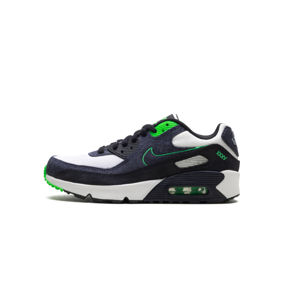 NIKE GRADE SCHOOL AIR MAX 90 LTR SE GS "Scream Green" DN4376 001 DN4376 001 from Stadium Goods