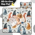 thumbnail image 4 of Multicolor Christmas Gnome Pattern Toddler Nap Mats for Kids Preschool,59"x22" Sleeping Mat Bag or Kids,Toddler Sleeping Bag,Toddler Nap Mat or Daycare, 4 of 6