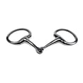 thumbnail image 4 of Filete de caballo,Filete deportivo ligero de acero inoxidable para caballos,Bocado para Caballo Equipo Portátil Profesional,Bocado masticable para caballos con anillas Montar a caballo de, 4 of 8