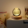 thumbnail image 1 of Meitianfacai Glowing Crystal Night Light Special Gift, 1 of 8