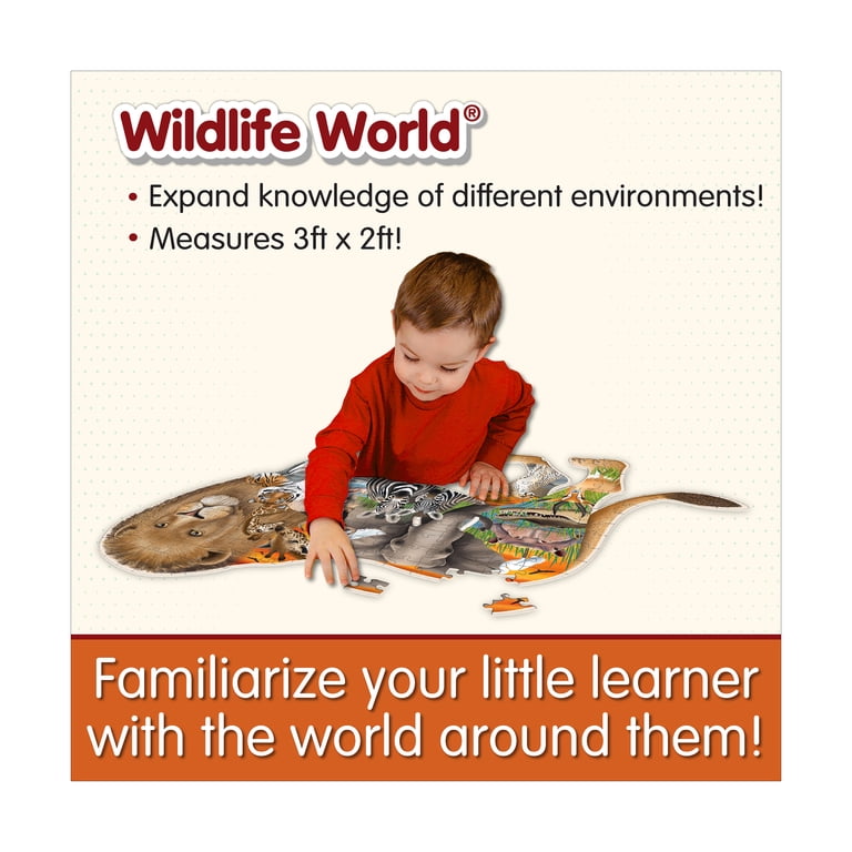 Tree Safari: A Sculptural Journey [DVD](中古品) The Learning Journey Wildlife World Puzzle - 200 Pcs - Walmart.com