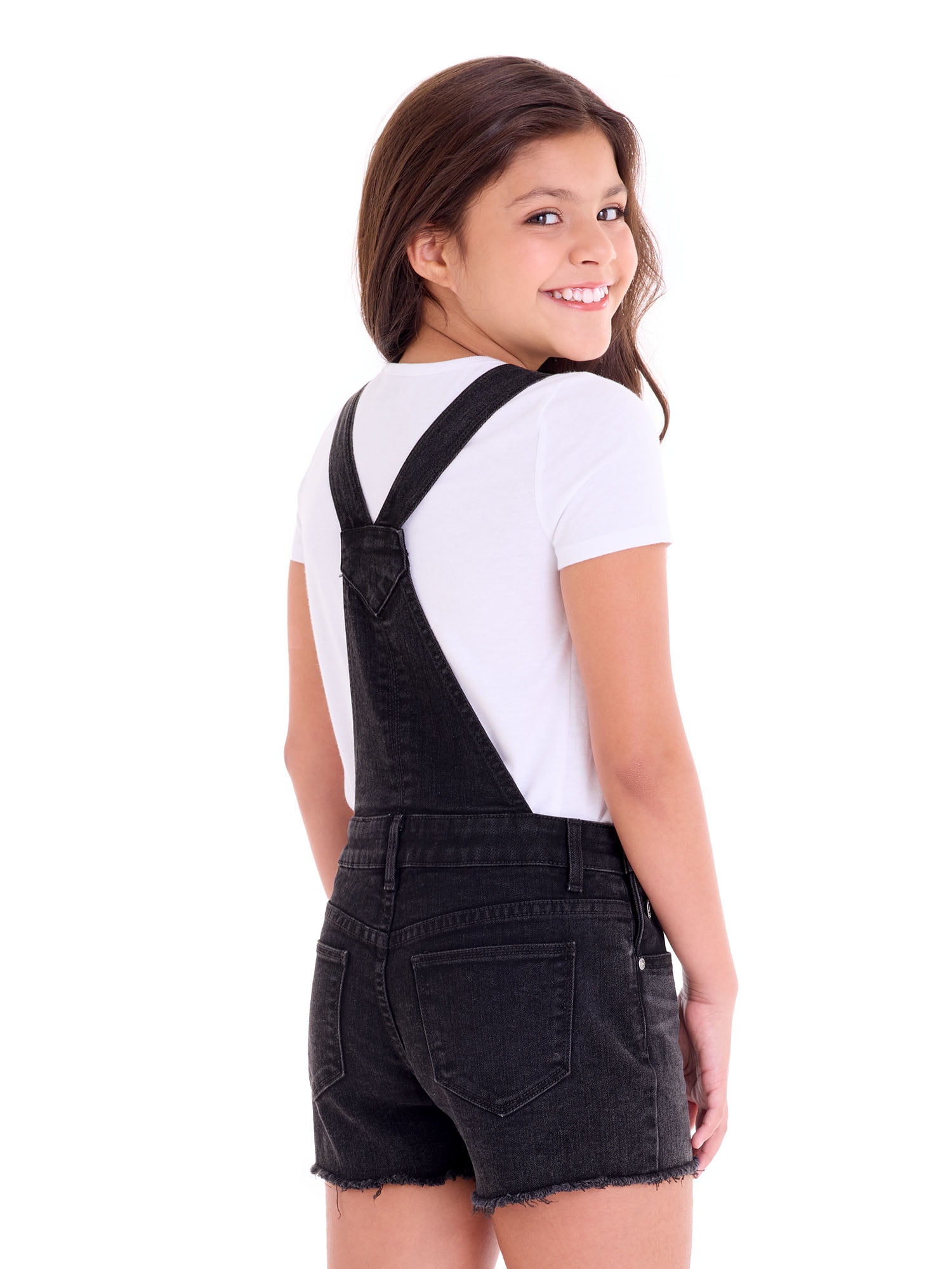 Jordache Girls Denim Shortall, Sizes 4-18