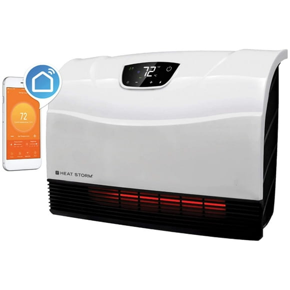 Calentador infrarrojo Heat Storm HS-1500-PHX-WIFI montado en pared