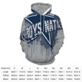 thumbnail image 2 of Football Cowboys 3D Print Hoodie Men Women Autumn Thin Pullover Sweatshirt Vintage Streetwear Tops, 2 of 6