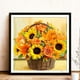 thumbnail image 5 of Cuadros Decorativos Serie flores y plantas diamante cuadrado resina diamante (F079) JShteea Nuevos Originales, 5 of 5