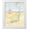 thumbnail image 3 of Paul Brent 15x18 White Modern Wood Framed Wall Art Titled - Playa Del Sol, 3 of 5