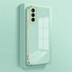 thumbnail image 2 of Luxury Plating Square Phone Case For Samsung S22 Ultra S23 S21 Plus s21 FE Case Cover For Galaxy S 21 S22 S20 FE Silicone Case, 2 of 5