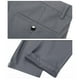 thumbnail image 4 of Pantalones casuales de hombre, de longitud completa, de alta elasticidad, resistentes a las arrugas, de talle alto, sin planchado, para negocios y formales., 4 of 5