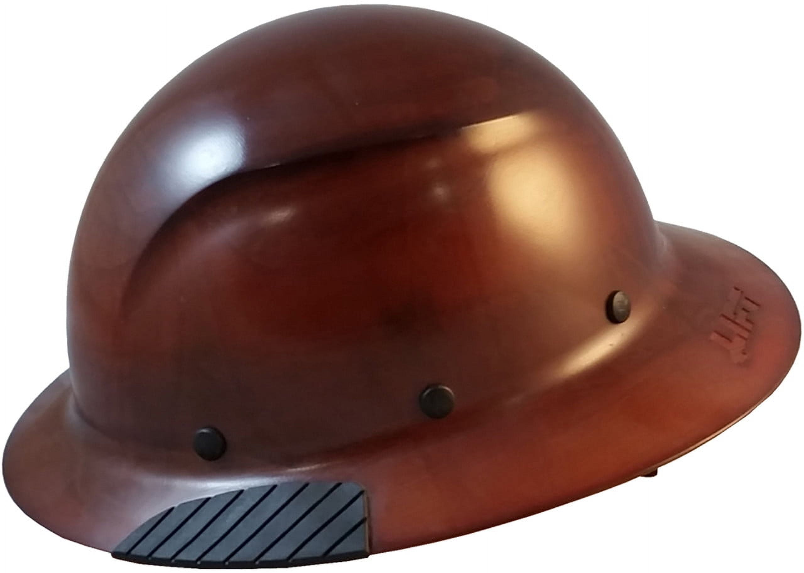 DAX Fiberglass Composite Hard Hat with Tote- Full Brim Natural Tan