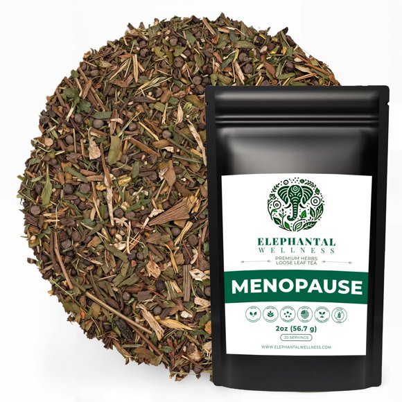 Té de hierbas Elephantal Wellness para apoyo en la menopausia 57 g