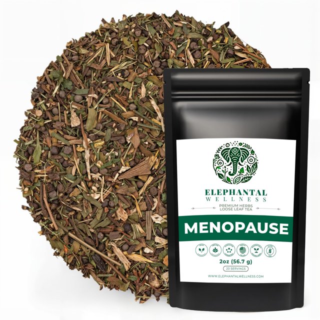 Té de hierbas Elephantal Wellness para apoyo en la menopausia 57 g