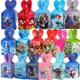 thumbnail image 2 of Cajas de regalo de papel con dibujos animados para fiestas de cumpleaños de niños, suministros para fiestas de princesas de Frozen, Minnie Mouse, caja de dulces, decoración para baby shower, 2 of 5