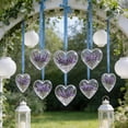thumbnail image 3 of Clear Heart Ornaments Fillable, Valentine Ideas Heart Ornaments, 5/10/21 Pcs Clear Fillable Heart Ornament, DIY for Valentines Day Wedding Party, 3 of 7