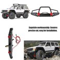 thumbnail image 3 of Parachoques Delantero Y Trasero RC, Protector De Parachoques Delantero De Coche RC, Parachoques Delantero De Coche RC De Aleación De Aluminio, Para 1/10 RC Car RC Crawler Car ANGGREK Otros, 3 of 8