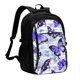 thumbnail image 1 of Fotbe Butterflies Mochila con Estampado y Puerto USB para Hombre y Mujer, Mochila Antirrobo, Mochila de Viaje, Mochila Escolar, Mochila Universitaria, 1 of 7