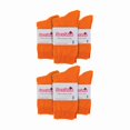 thumbnail image 2 of Chaussettes pour Femmes en Coton Uni Riche / 12 Paires / Sock Snob / Chaussettes Fines Colorées Mi-Mollet, 2 of 2