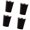 Black, variant on 4pcs Stackable Camping Water Cup 350ml Teas Coffees Milk Beer Mug Stainless Steels Drinking Cups Outdoor Travel Cups