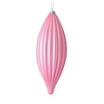 thumbnail image 1 of Vickerman M183279M 8 in. Pink Matte Line Finial Ornament  4 per Bag, 1 of 1
