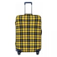 thumbnail image 1 of Black And White Checkered Travel Luggage Cover Washable Geometric Checkerboard Suitcase Cover Protector Fit 18-32 Inch, 1 of 1
