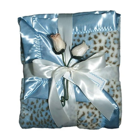Royal Blue Receiving Blanket - Raindrops Baby Boys Faux Fur Receiving Blanket, Blue, 28