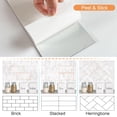 thumbnail image 4 of Azulejos Autoadhesivo Mármol Adhesivo, Panel Decorativo Pared Impermeables, Blanco Carrara, 4 of 4