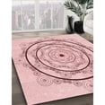thumbnail image 2 of Ahgly Company Indoor Rectangle Patterned Light Rose Pink Area Rugs, 5' x 7', 2 of 6