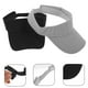 thumbnail image 4 of KAKOWELY 2 viseras deportivas transpirables para hombre, gorra de béisbol suave, 4 of 5