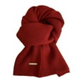 thumbnail image 1 of Bufanda de moda Salvador para hombre y mujer, bufanda para El cuello, 59 pulgadas, regalo de cumpleaños Rojo, 1 of 9