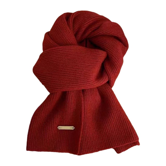 Bufanda de moda Salvador para hombre y mujer, bufanda para El cuello, 59 pulgadas, regalo de cumpleaños Rojo
