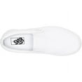 thumbnail image 2 of Vans Unisex Classic Slip on Canvas Shoes - True White - 10.5 Women/9 Men, 2 of 5