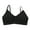 Black, variant on Nfurl Seamless Bras for Women Wireless Spaghetti Strap Sport Bra with Padding Womens Bras no Wire Training Bra Gym Workout Yoga Bra Pink XXL
