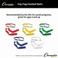 thumbnail image 5 of Champion Sports 42" Pop Flag Football Belts - Green, 5 of 6