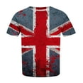thumbnail image 5 of Patlollav July 4Th Tshirt For Women Plus Size Short Sleeve Tops Usa Flag Graphic Print Blouses Independence Day Plus Size Tee Shirt, 5 of 6