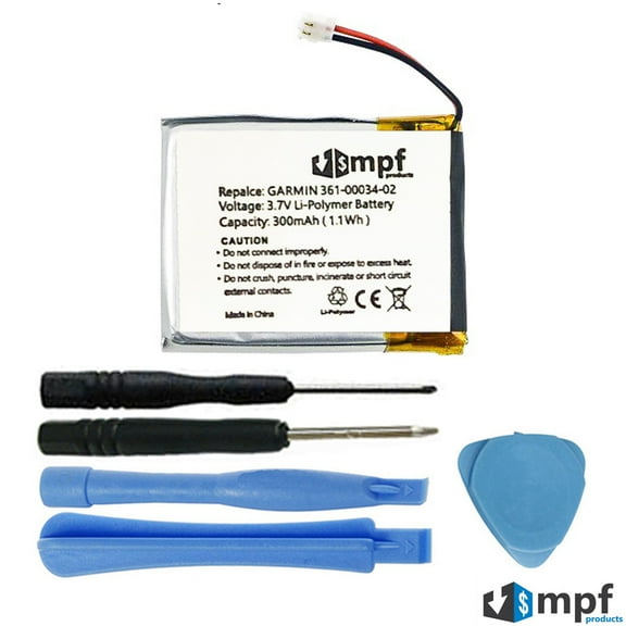 361-00034-02, FLPB342735-P1 Battery for Garmin Fenix 3, Fenix 3 HR GPS Watch