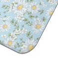 thumbnail image 5 of Microfibre Drying Mat for Kitchen Daisy Flower Watercolor Dish Drying Drainer Mat Absorbent Drying Mat Washing Up for Glass, Plate & Cup 16inch X 18inch, 5 of 7