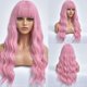 thumbnail image 3 of Disfraz de cosplay de anime humano Fluttershy, vestido y peluca larga rosa, uniforme de juego de rol, traje de fiesta de carnaval de Halloween para mujeres y niñas, 3 of 5