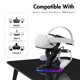 thumbnail image 3 of Desktop VR Auricular Docking Station RGB Light 5V 3A Casco Casco Gamepad Holder Reemplazo antideslizante para Oculus Quest / Quest 2 Inevent EL014456-00B, 3 of 7