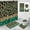 Emeraldgreen, variant on 4 Pcs Teal Leopard Print Shower Curtain Set with Non-Slip Rugs, Toilet Lid Cover and Bath Mat, Wild Animal Skin Bathroom Decor Set with Shower Curtain and Rugs(Hooks Not Included)