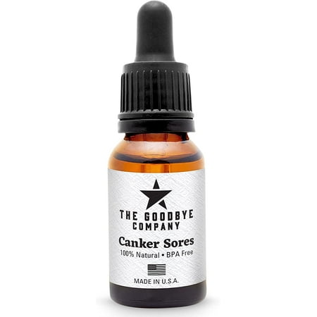 Canker Sores Treatment - Helpful for Mouth Ulcer Treatment, Effective Essential Oil Serum for Canker Sore Relief, Apply Directly to Heal Blisters in the Mouth (15 mL)