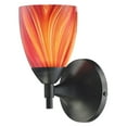 thumbnail image 2 of Elk 10150/1DR-M-LED Celina Wall Sconces 6in Dark Rust Metal Glass 1-light, 2 of 2